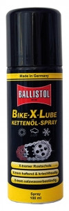 Масло для велосипедных цепей Ballistol Bike-X-Lube спрей 100мл в интернет-магазине охотничьих товаров - купить в Москве с доставкой по России
