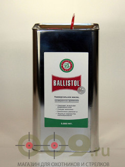 Масло оружейное Ballistol Oil 5л в интернет-магазине охотничьих товаров - купить в Москве с доставкой по России